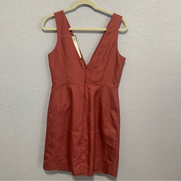 J. Crew V-Neck Sleeveless Cotton Special Occasion Dress - Picture 6 of 6